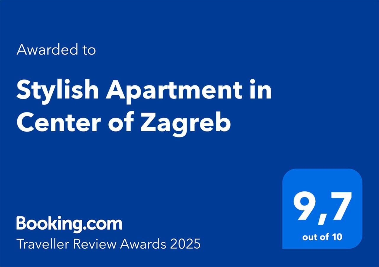 Stylish Apartment In Center Of Zagreb Buitenkant foto